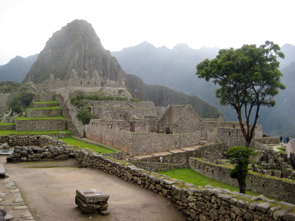 The ruins of Machu Picchu