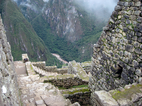 The ruins of Machu Picchu