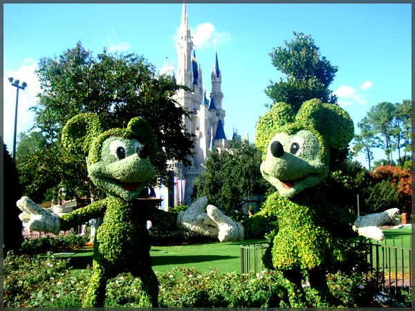 Mickey & Minnie at Magic Kingdom Florida Vacation - Magic Kingdom, Orlando, Florida