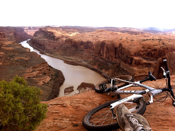 Colorado River Shrimp Rock Moab Utah