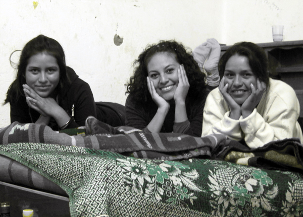 Family in Morado Kasa Bolivia