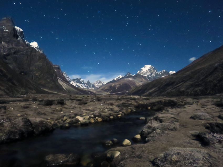 Night Shooting - Mt Everest Base Camp Trek