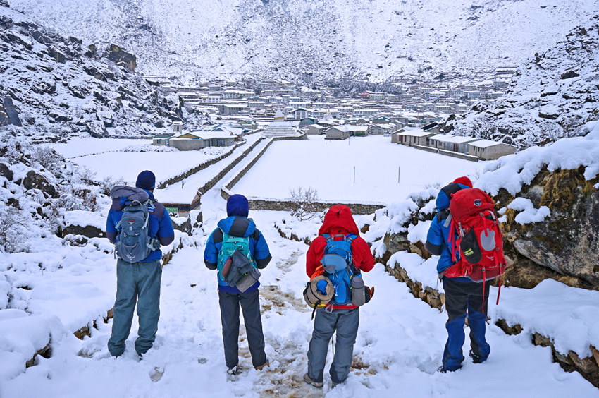 Mt Everest Base Camp Snow