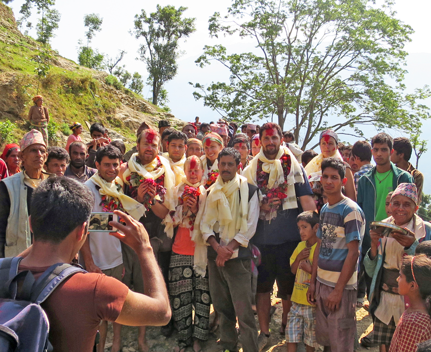 Nepal Earthquake Relief - Goodbye Photo