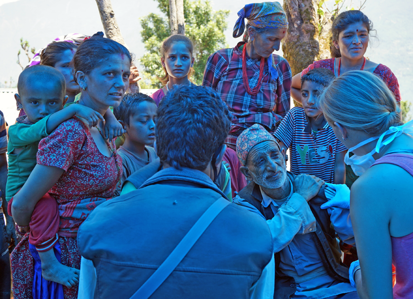 Nepal Earthquake Relief - Medical Tent