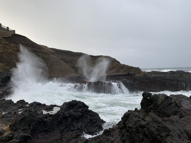 Oregon Coast- Cape Perpetua Coastline