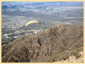 Paragliding in Mendoza, Argentina