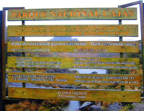 El Cajas National Park Azuay Ecuador