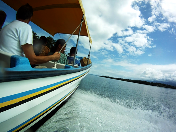 Cruising down Rio Dulce Guatemala