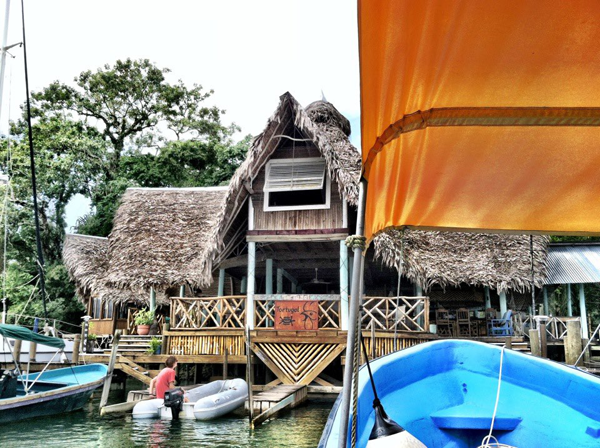 Rio Dulce Guatemala - Tortugal Marina Hotel on Rio Dulce