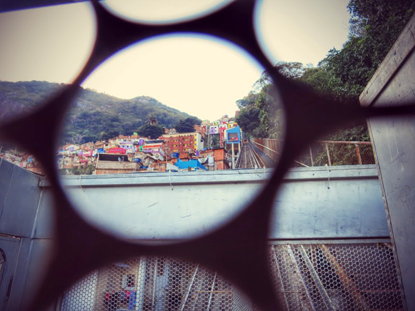 Santa Marta Favela in Rio de Janeiro Brazil