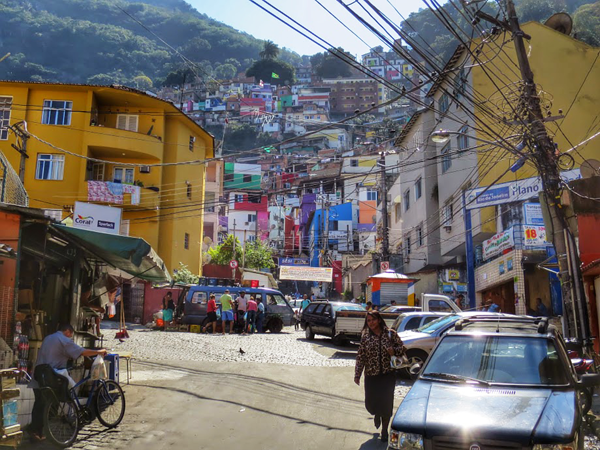 Santa Marta Favela Rio de Janeiro Brazil