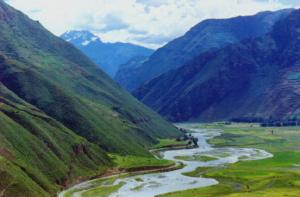 Sacred Valley of the Incas outside Cuzco, Peru