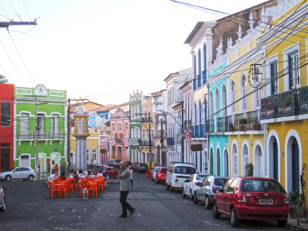 The Streets of Salvador Brazil