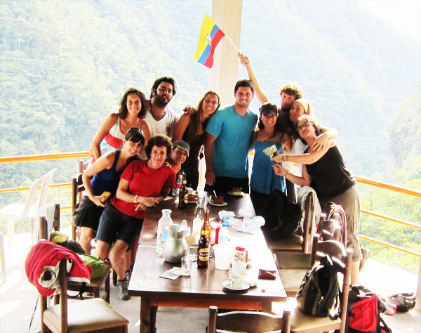 Waterfalls of Banos Ecuador