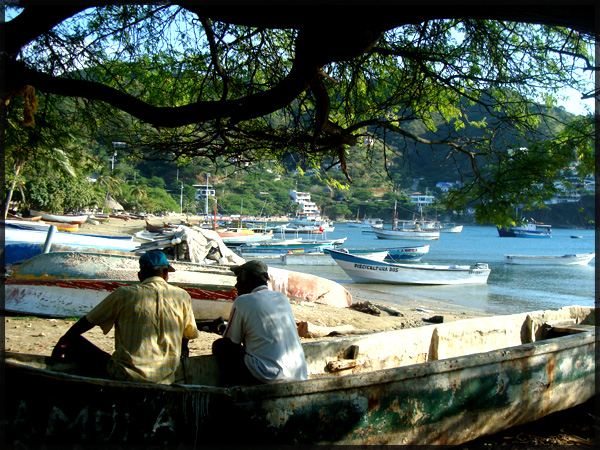 Fisherman in Taganga, Colombia