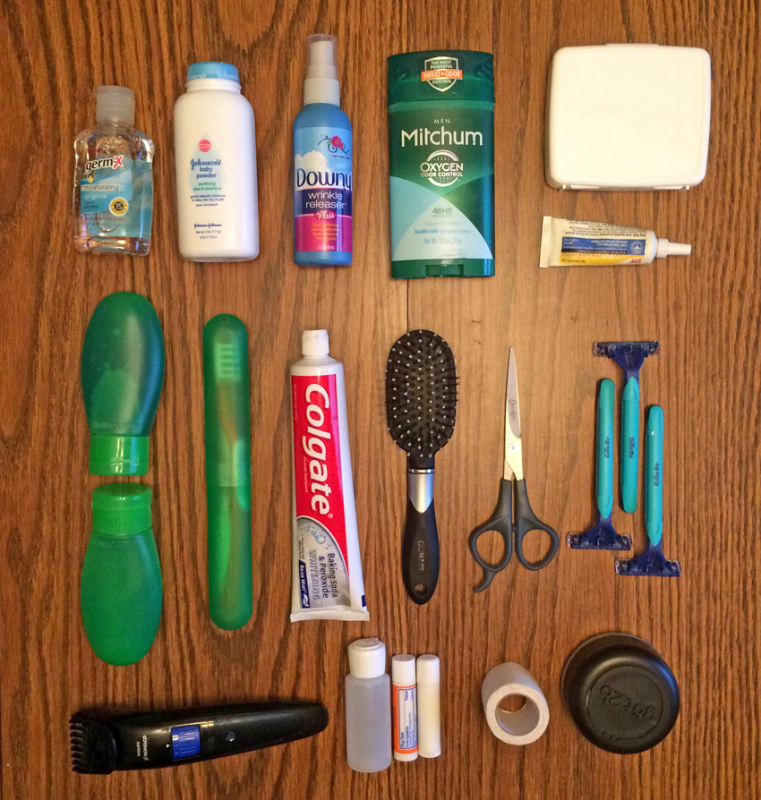 My Travel Gear - Toiletries