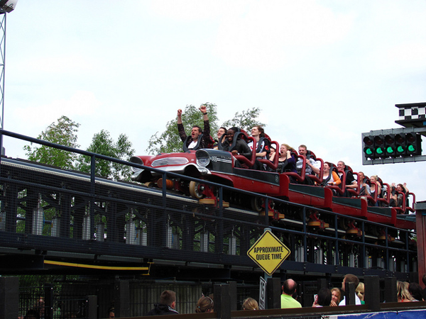 Thorpe Park Rollercoaster - Theme Parks in United Kingdom