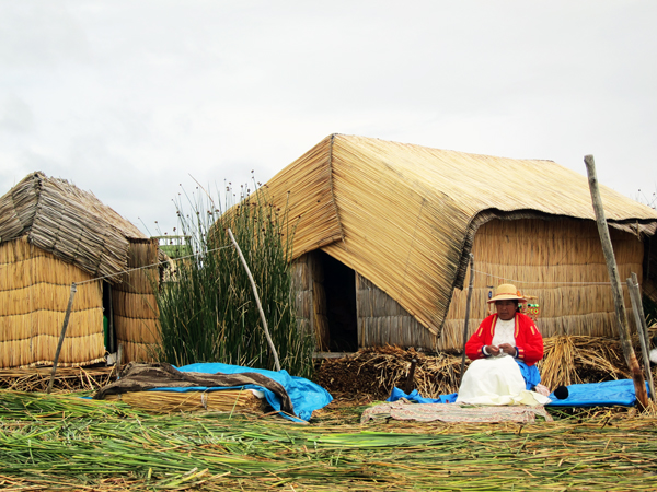 The Floating Islands of Lake Titicaca Uros Tribe - Puno, Peru