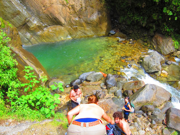 Waterfalls of Banos Ecuador