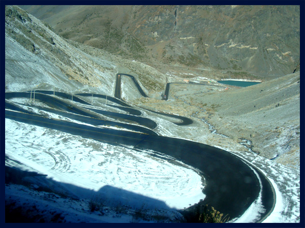 Mendoza, Argentina to Santiago, Chile via the Andes Mountains