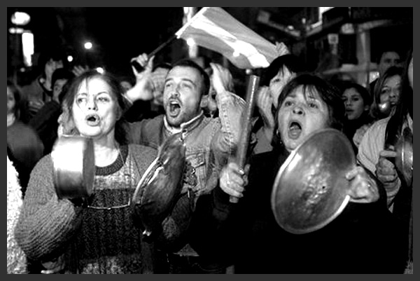 Protests in Buenos Aires, Argentina