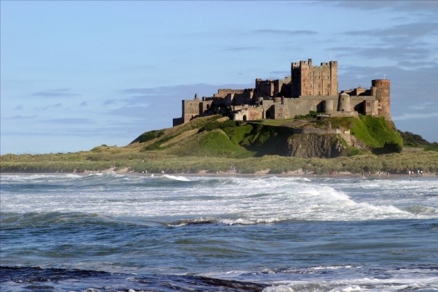 Bamburgh Ccastle in Yorkshire