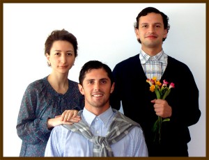 Family Portrait at new home in Buenos Aires