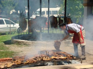 Asado in San Antonio de Areco Argentina