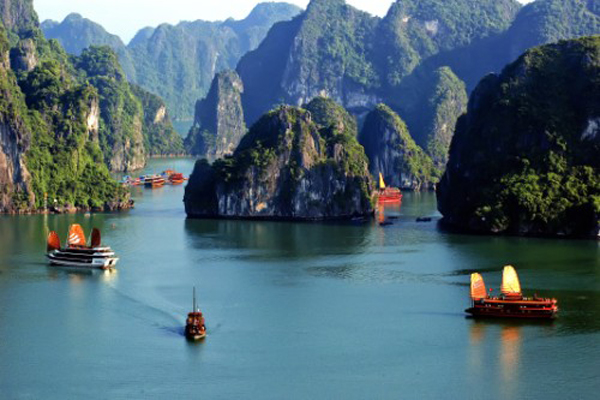 Halong Bay in Vietnam