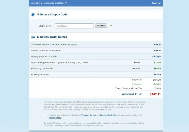 how to start a blog - web host discount