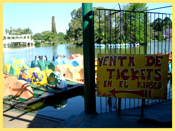 Lagos de Palermo in Buenos Aires, Argentina