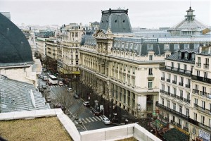 The streets of Paris, France