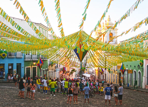 Salvador Brazil Pelourinho historic center