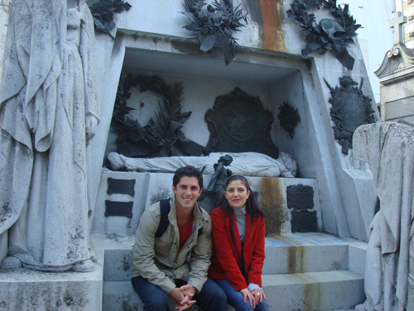 Recoleta Cemetery in Buenos Aires, Argentina